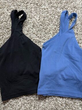 OFFLINE by Aerie Real Me Low Key Longline Sports Bra Tank